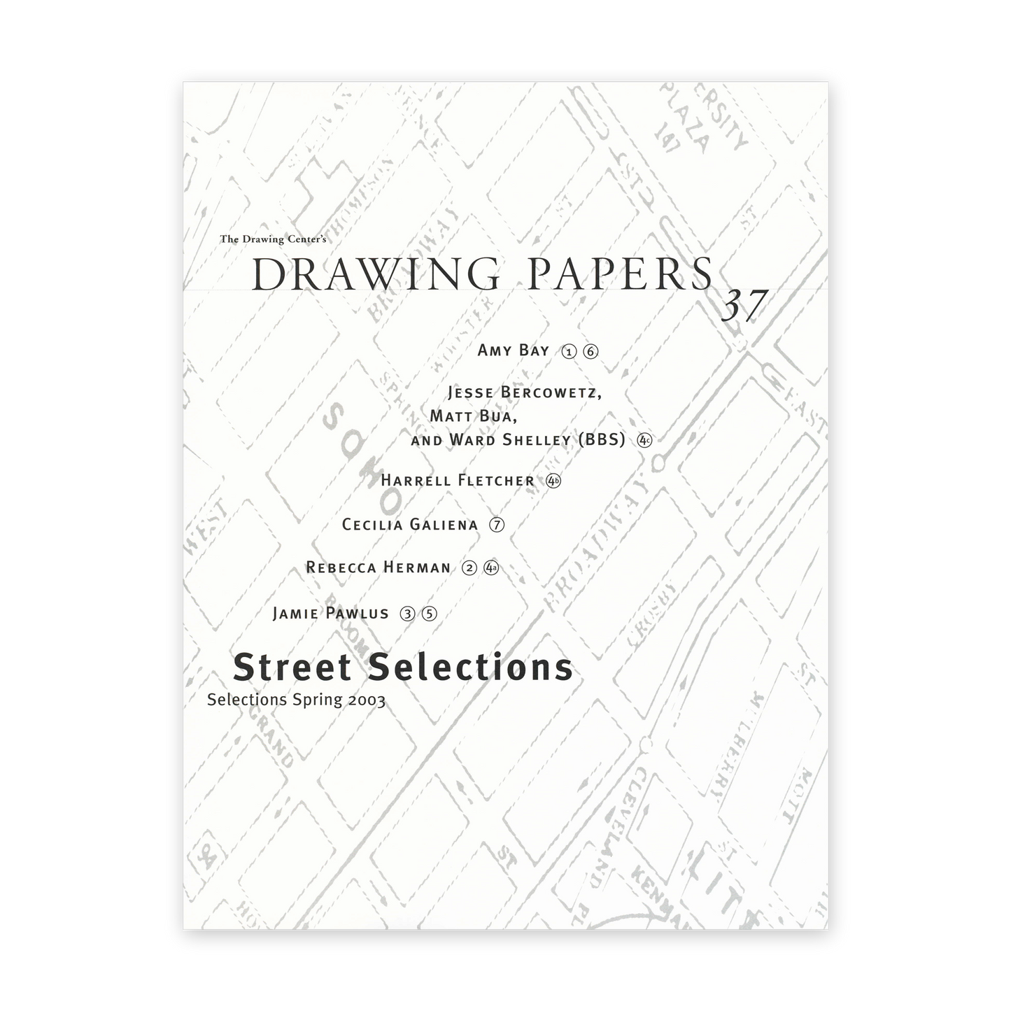 Front cover for "Street Selections"