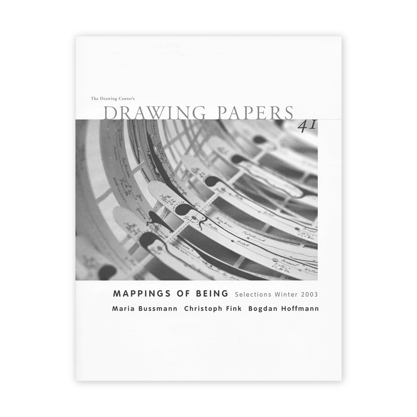 Front cover for "Selections 2003: Mappings Of Being"