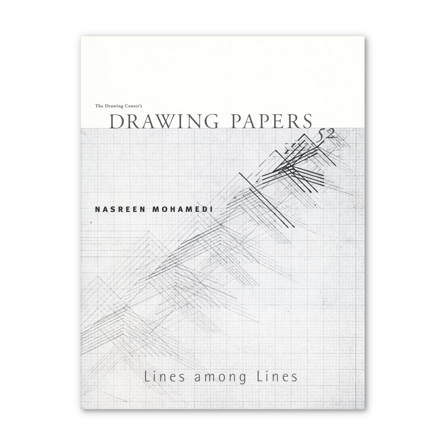 Front cover for "Nasreen Mohamedi: Lines among Lines"