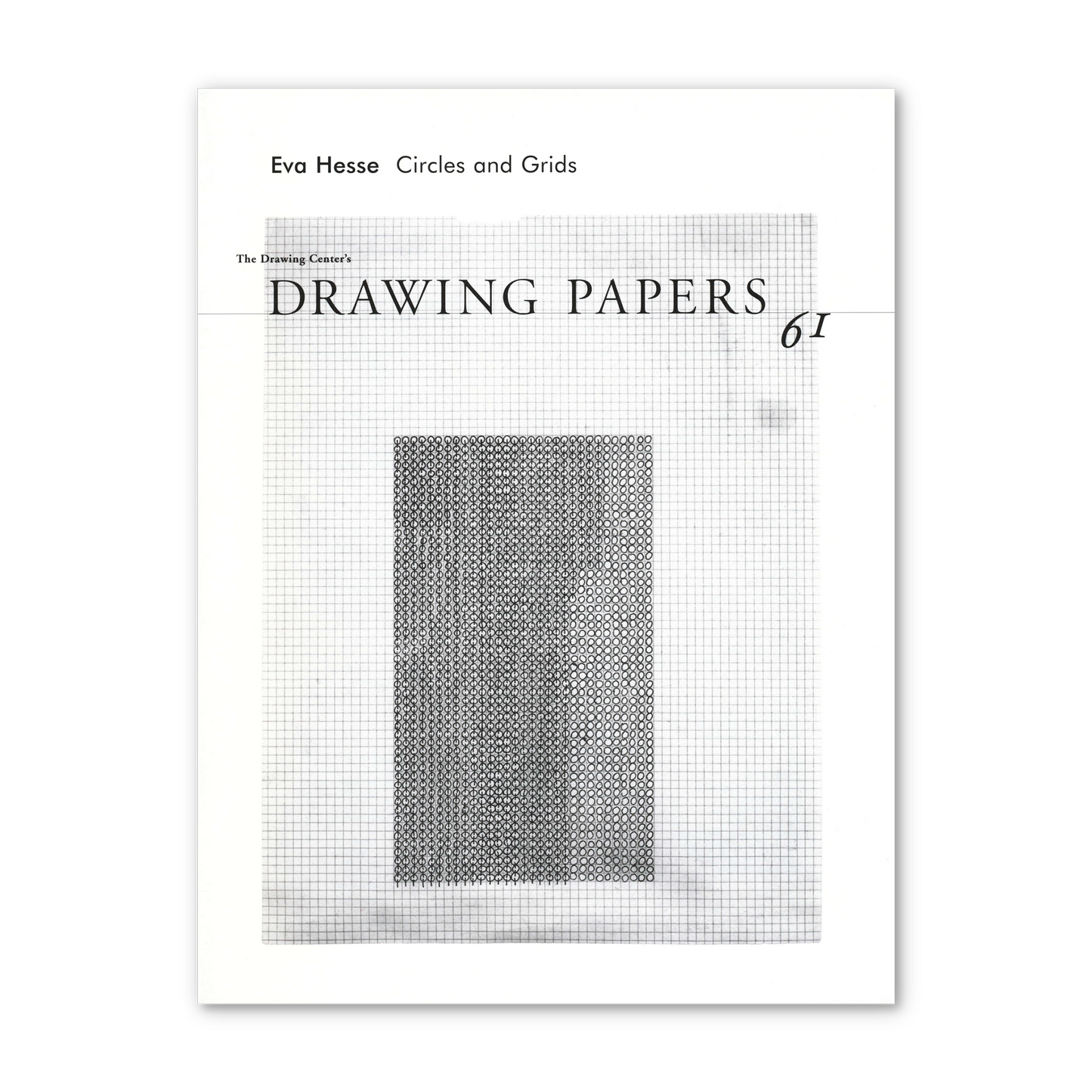Front cover for "Eva Hesse: Circles and Grids"