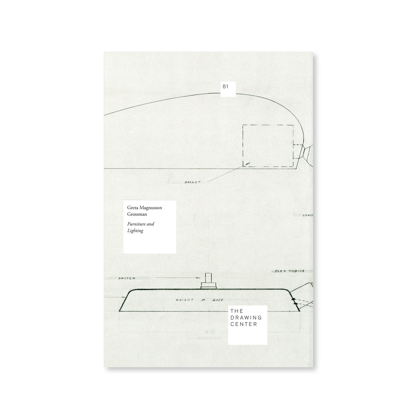 Front cover for "Greta Magnusson Grossman: Furniture and Lighting"