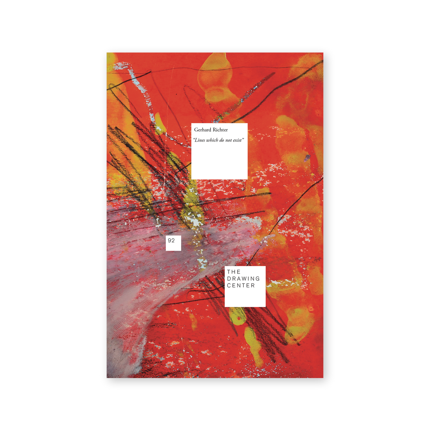 Front cover for "Gerhard Richter: Lines Which Do Not Exist"