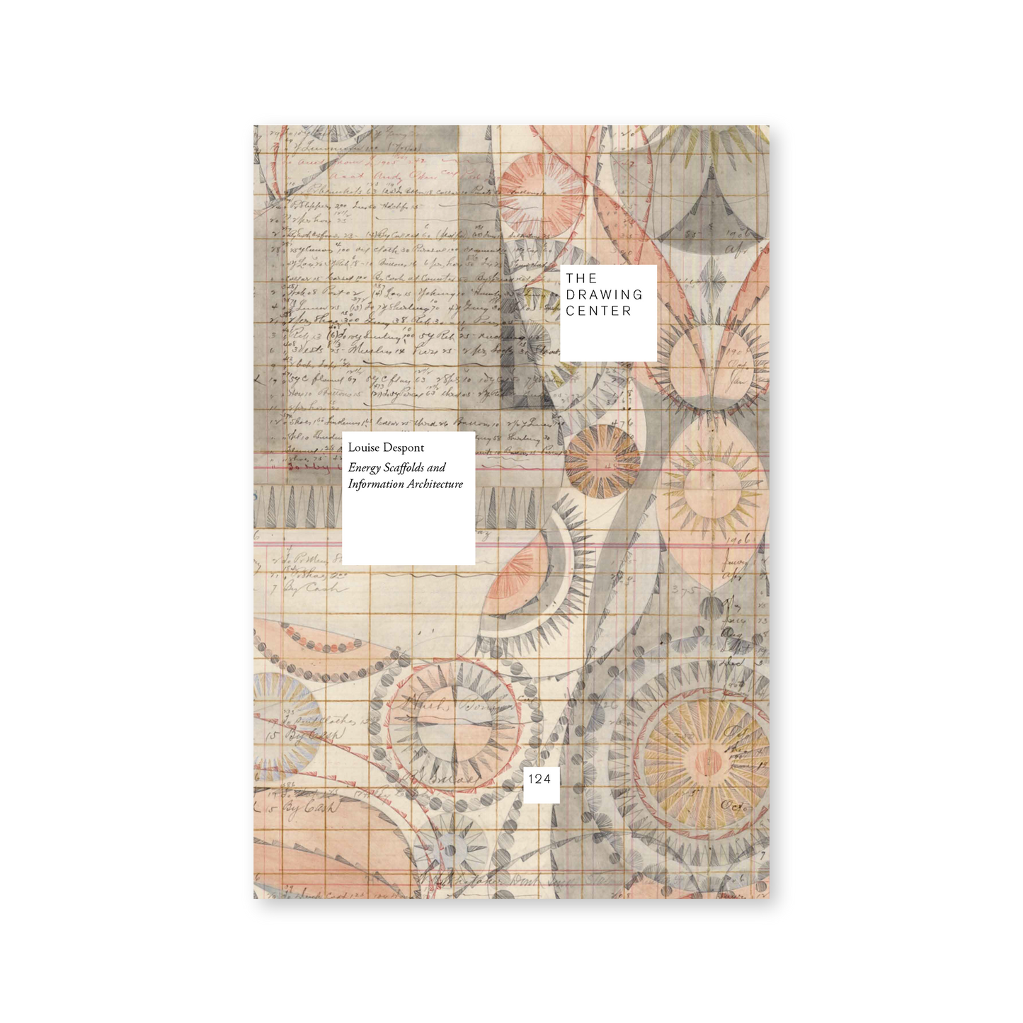 Front cover for "Louise Despont: Energy Scaffolds and Information Architecture"