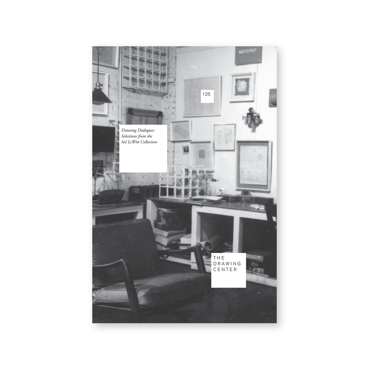 Front cover for "Drawing Dialogues: Selections from the Sol LeWitt Collection"