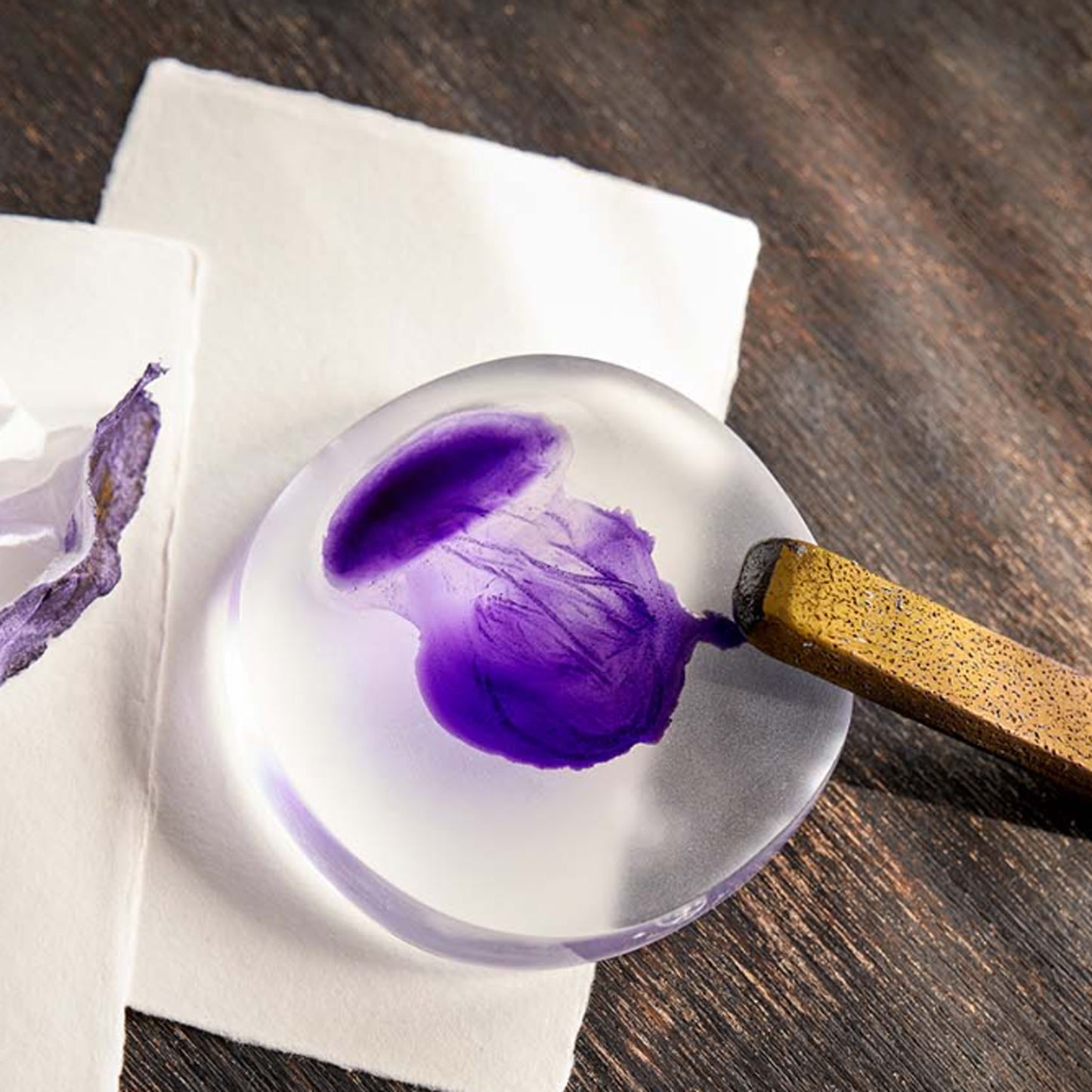 Fumisome Inkstone Glass