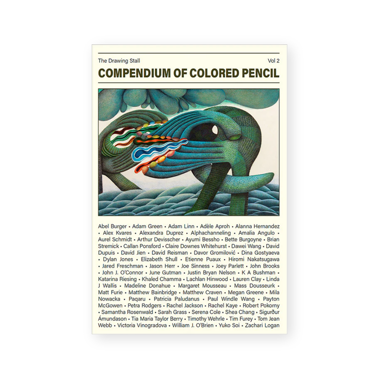 The Drawing Stall Vol 2: Compendium of Colored Pencil