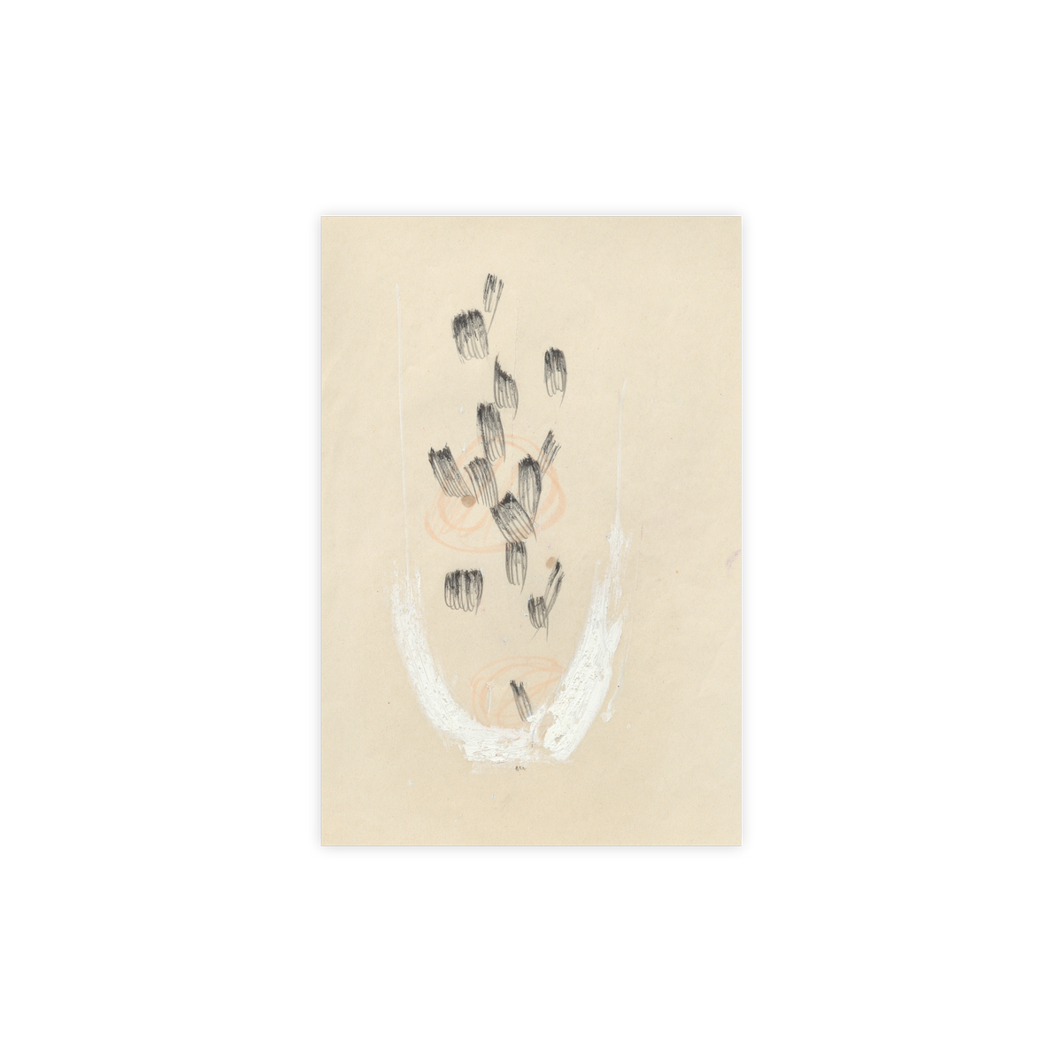 Isabella Séville Fürnkäs, Insomnia Drawing, #0011 postcard