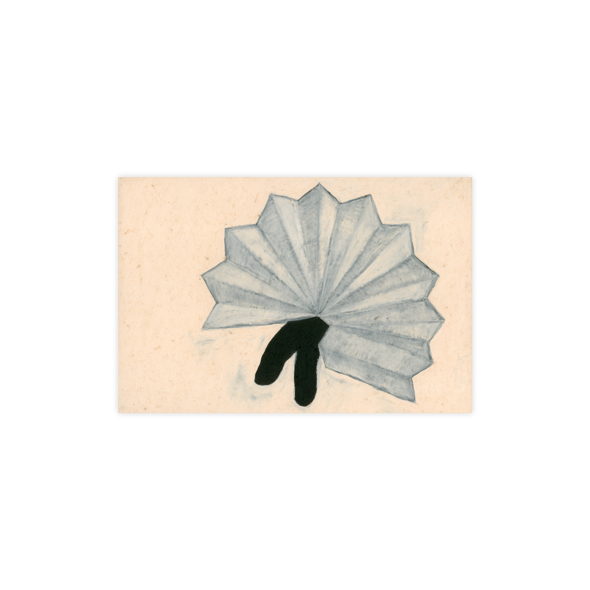 Harmony Hammond, Ruffled Waters Postcard