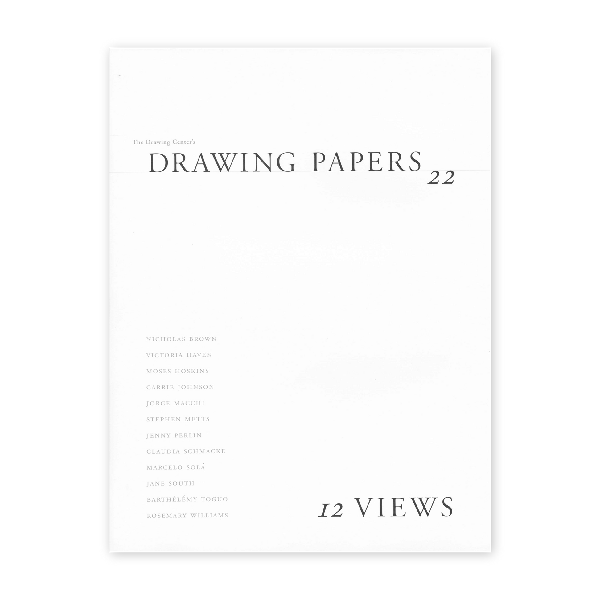 Front cover for "12 Views"