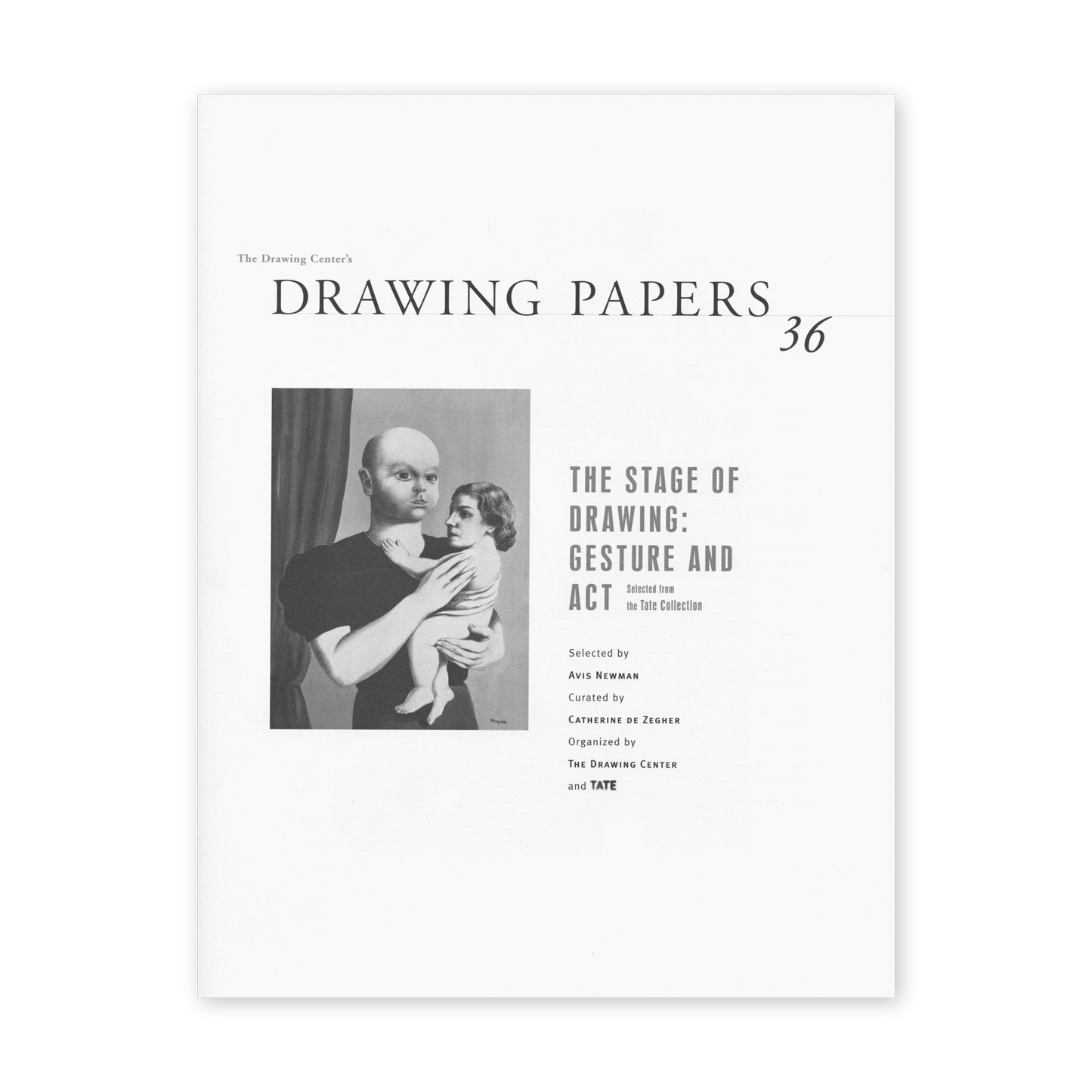 Front cover for "The Stage of Drawing: Gesture and Act"