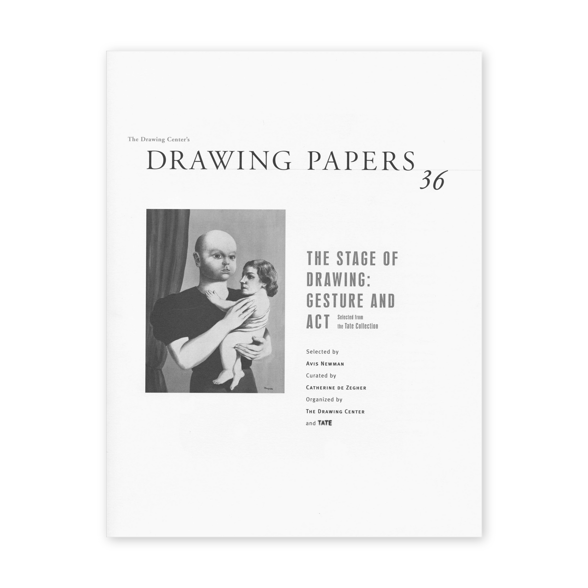 Front cover for "The Stage of Drawing: Gesture and Act"