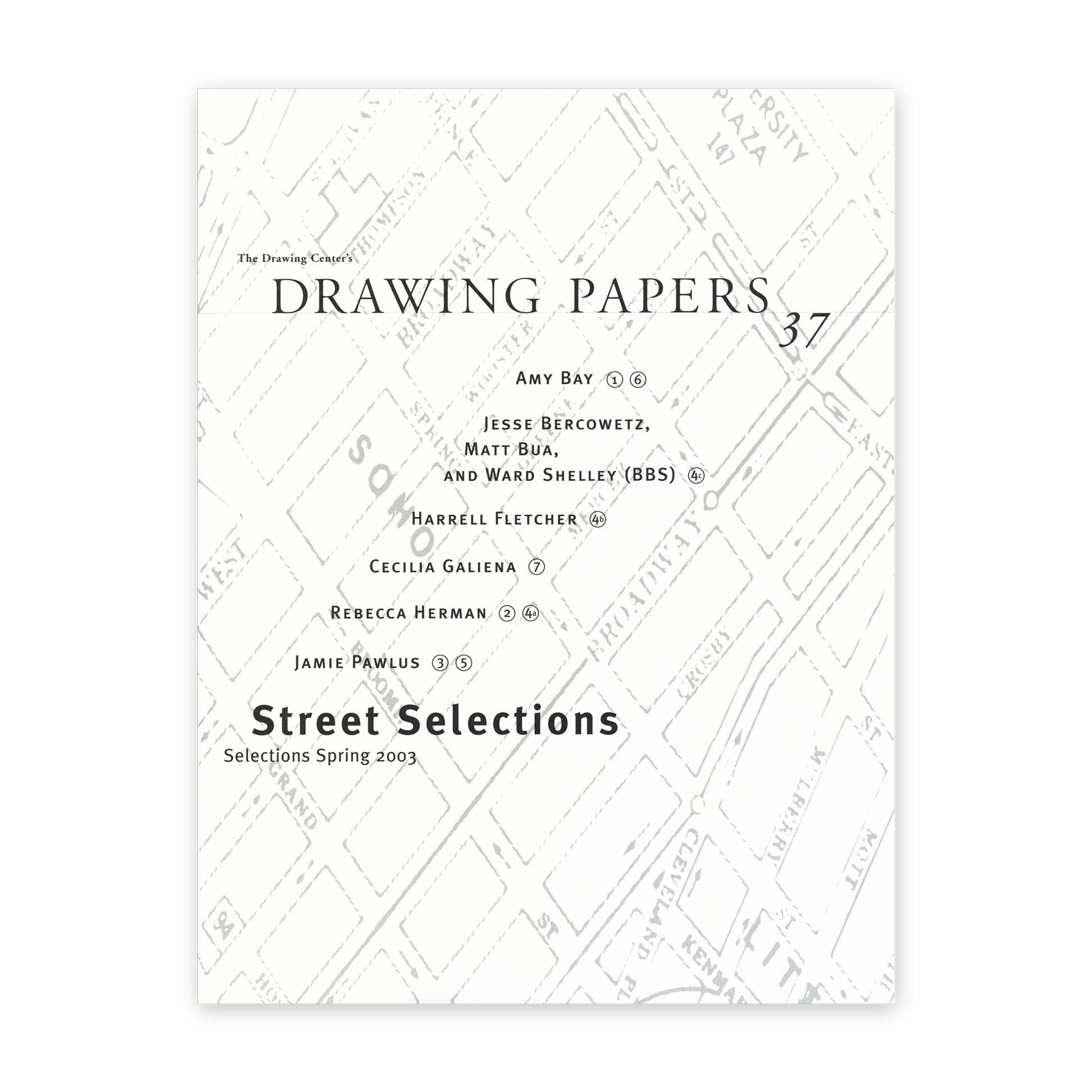 Front cover for "Street Selections"
