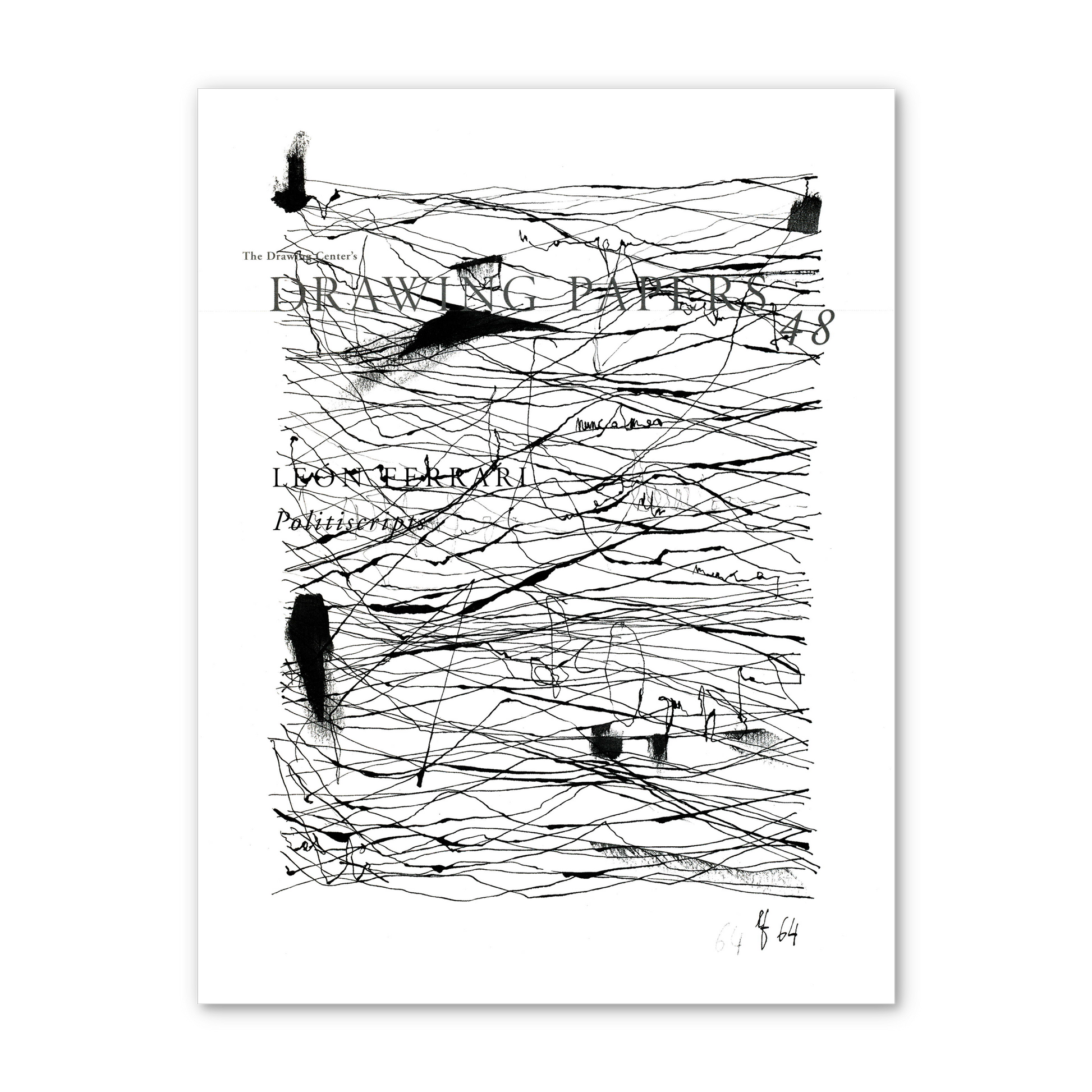 Front cover for "León Ferrari: Politiscripts"