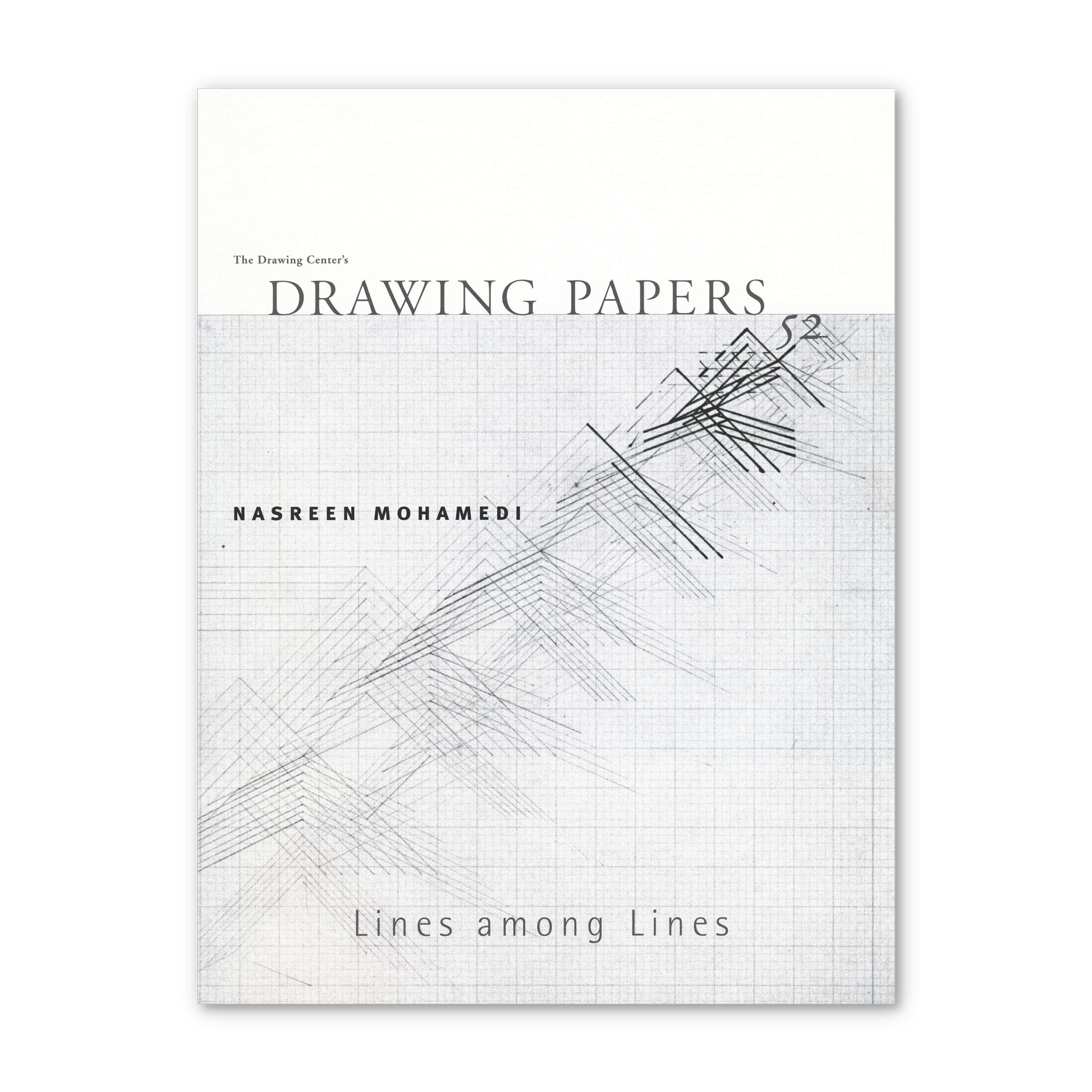 Front cover for "Nasreen Mohamedi: Lines among Lines"