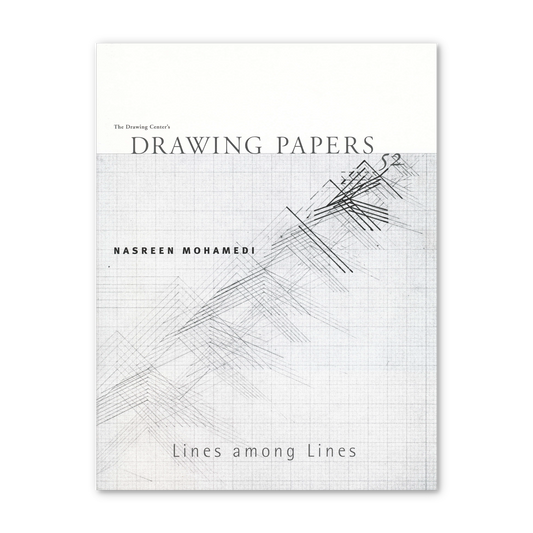 Front cover for "Nasreen Mohamedi: Lines among Lines"