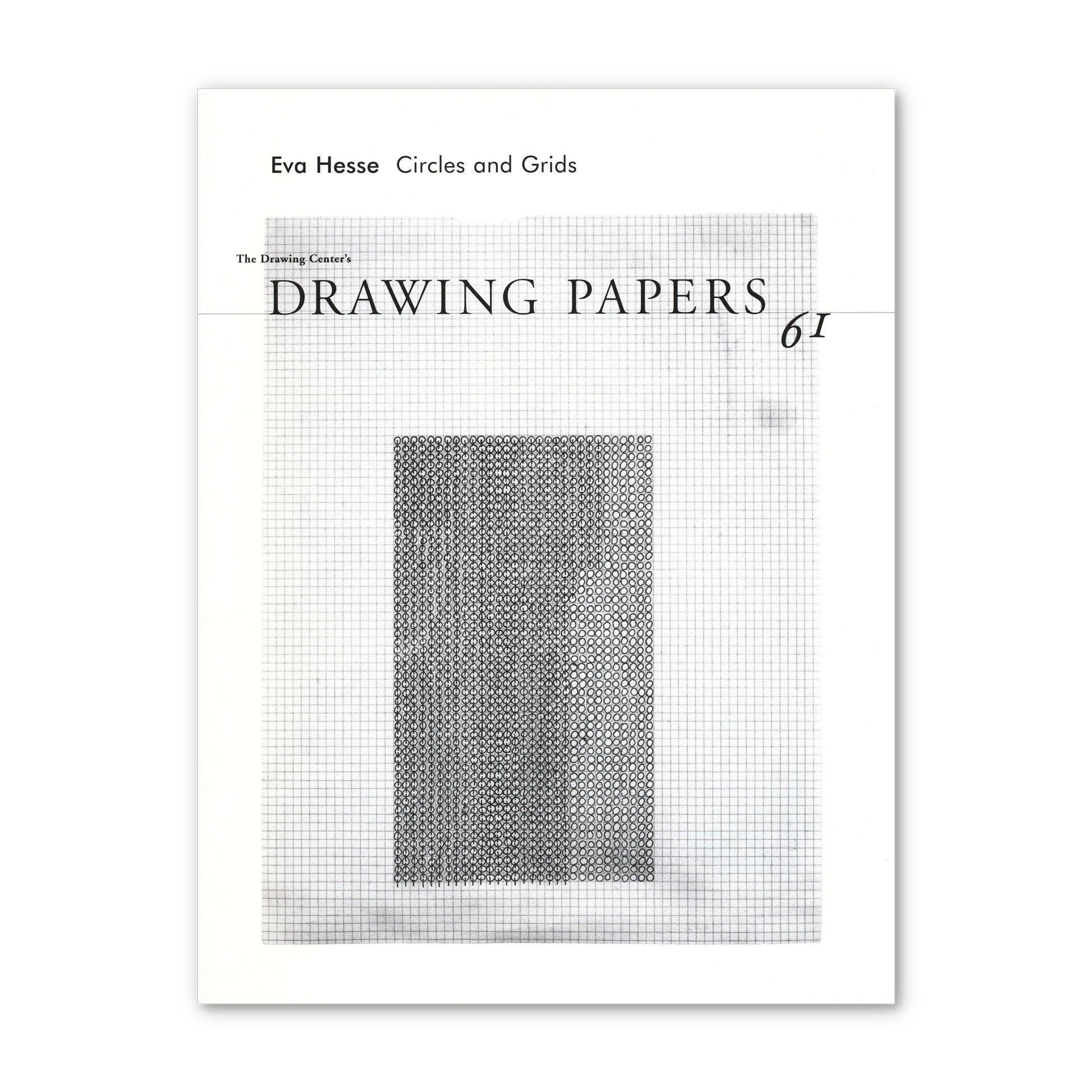 Front cover for "Eva Hesse: Circles and Grids"