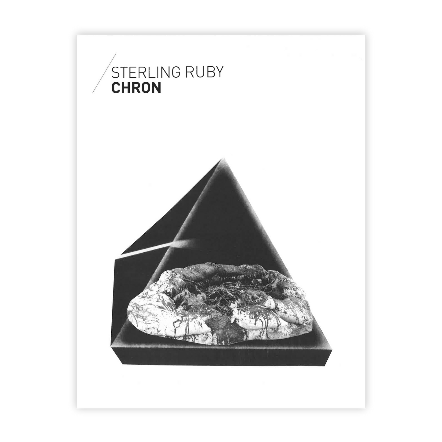 Front cover for "Sterling Ruby: CHRON"