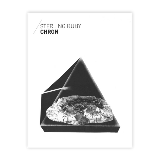 Front cover for "Sterling Ruby: CHRON"