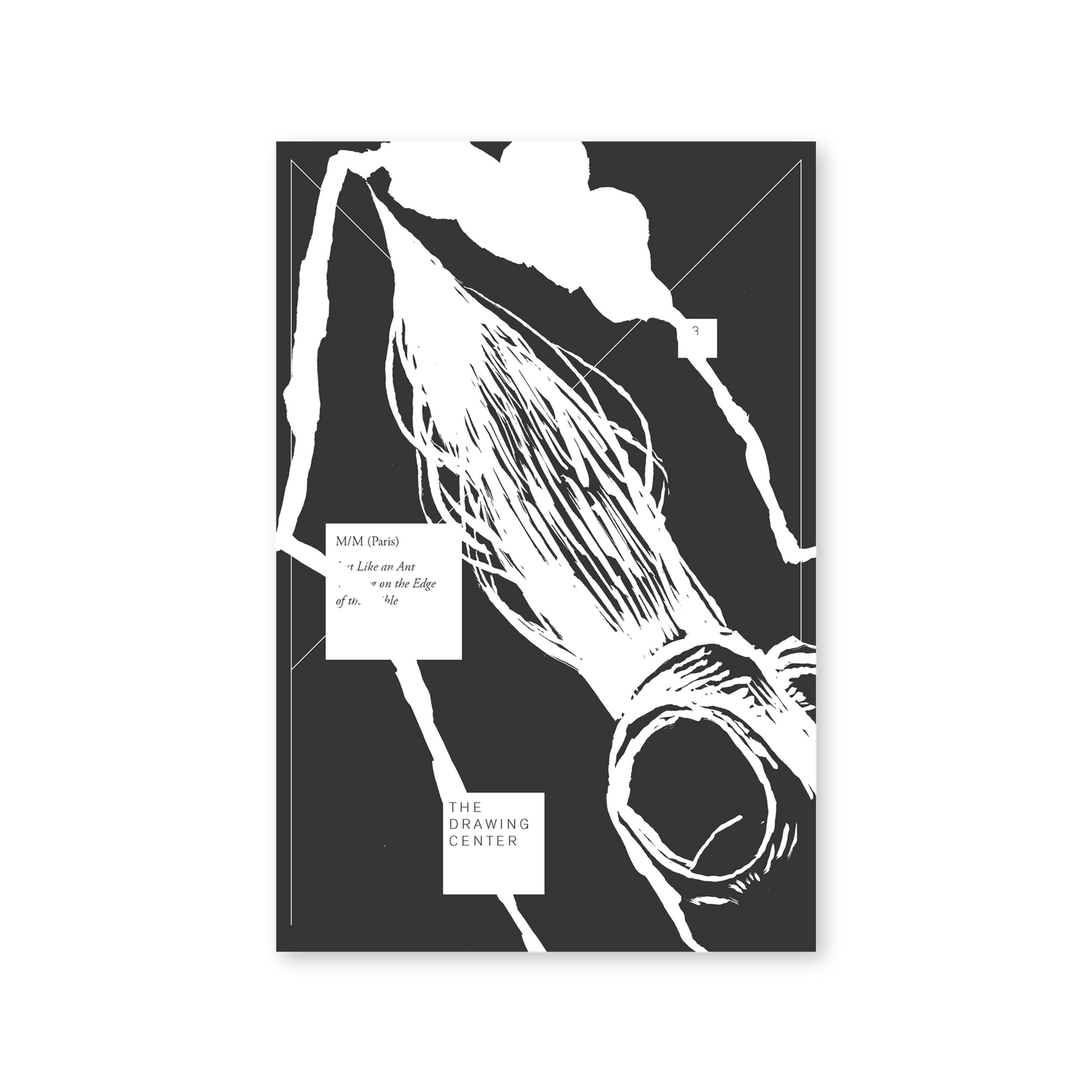 Front cover for "M/M (Paris): Just Like an Ant Walking on the Edge of the Visible"