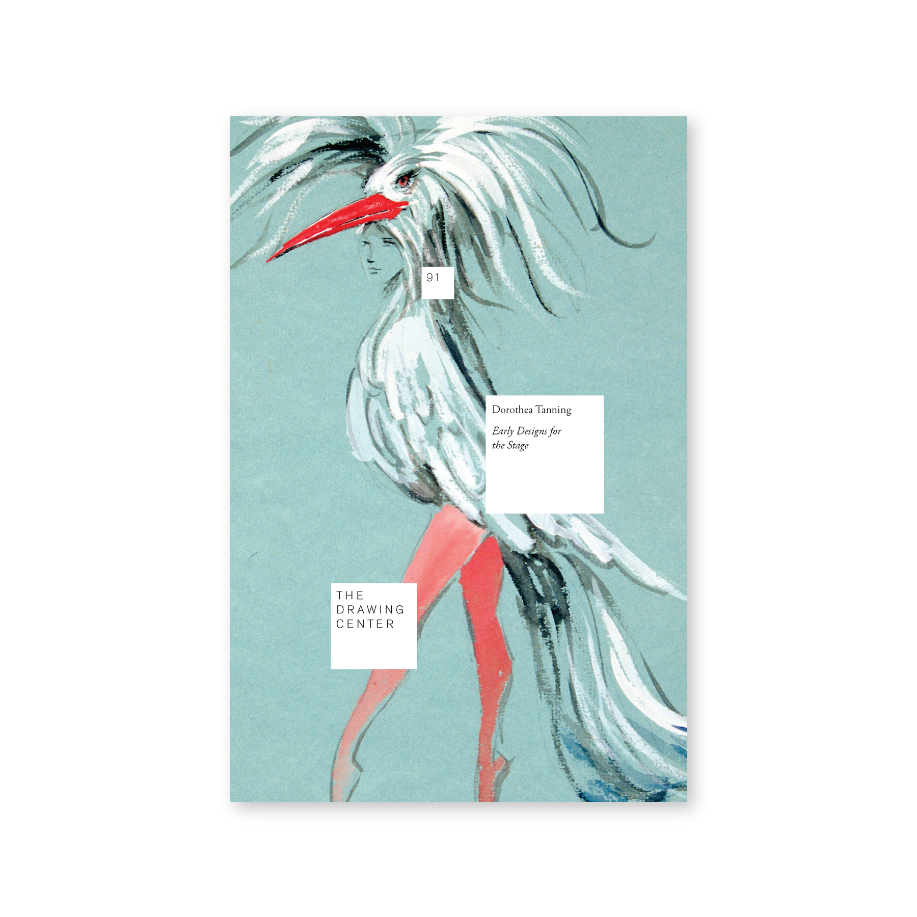 Front cover for "Dorothea Tanning: Early Designs for the Stage"