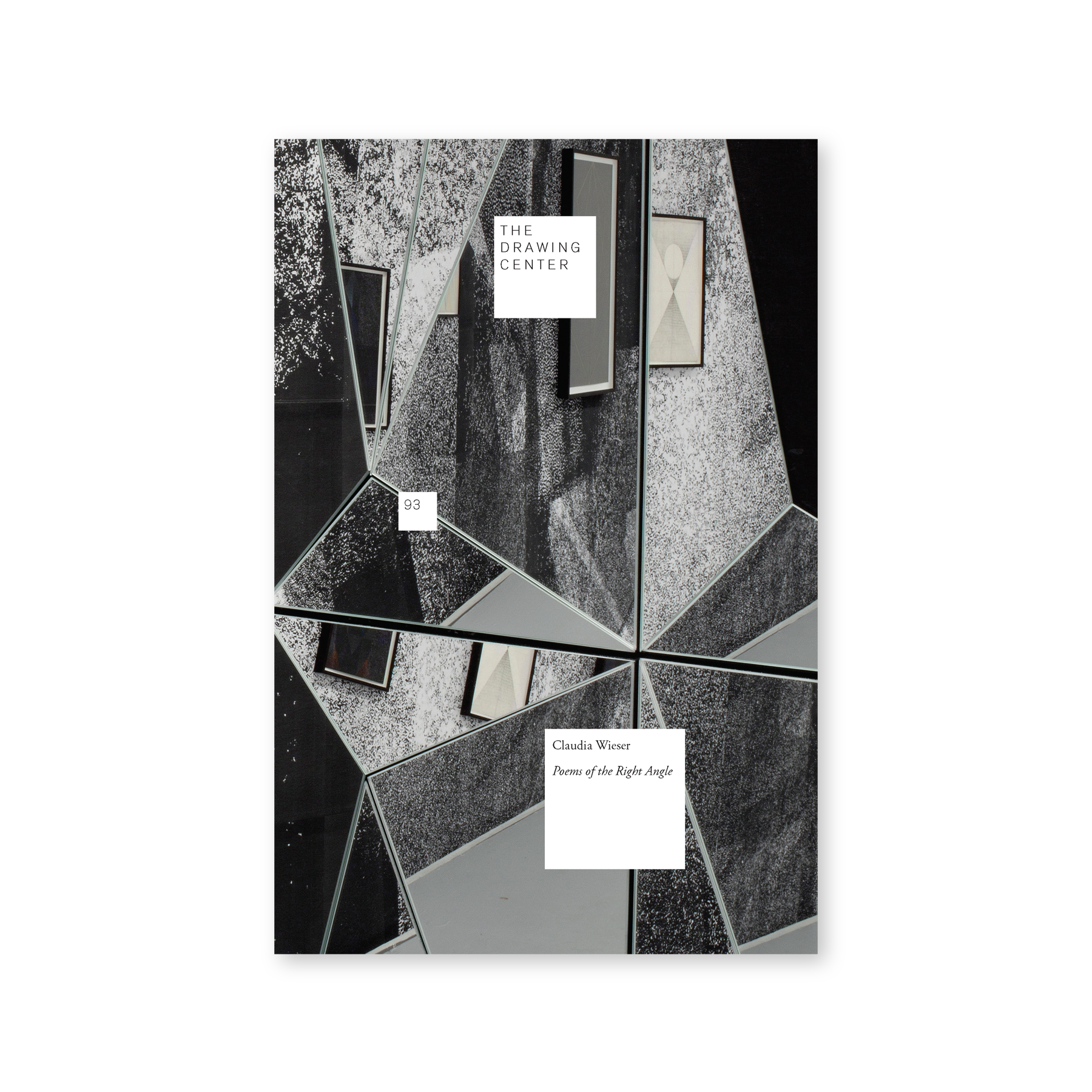 Front cover for "Claudia Wieser: Poems of the Right Angle"
