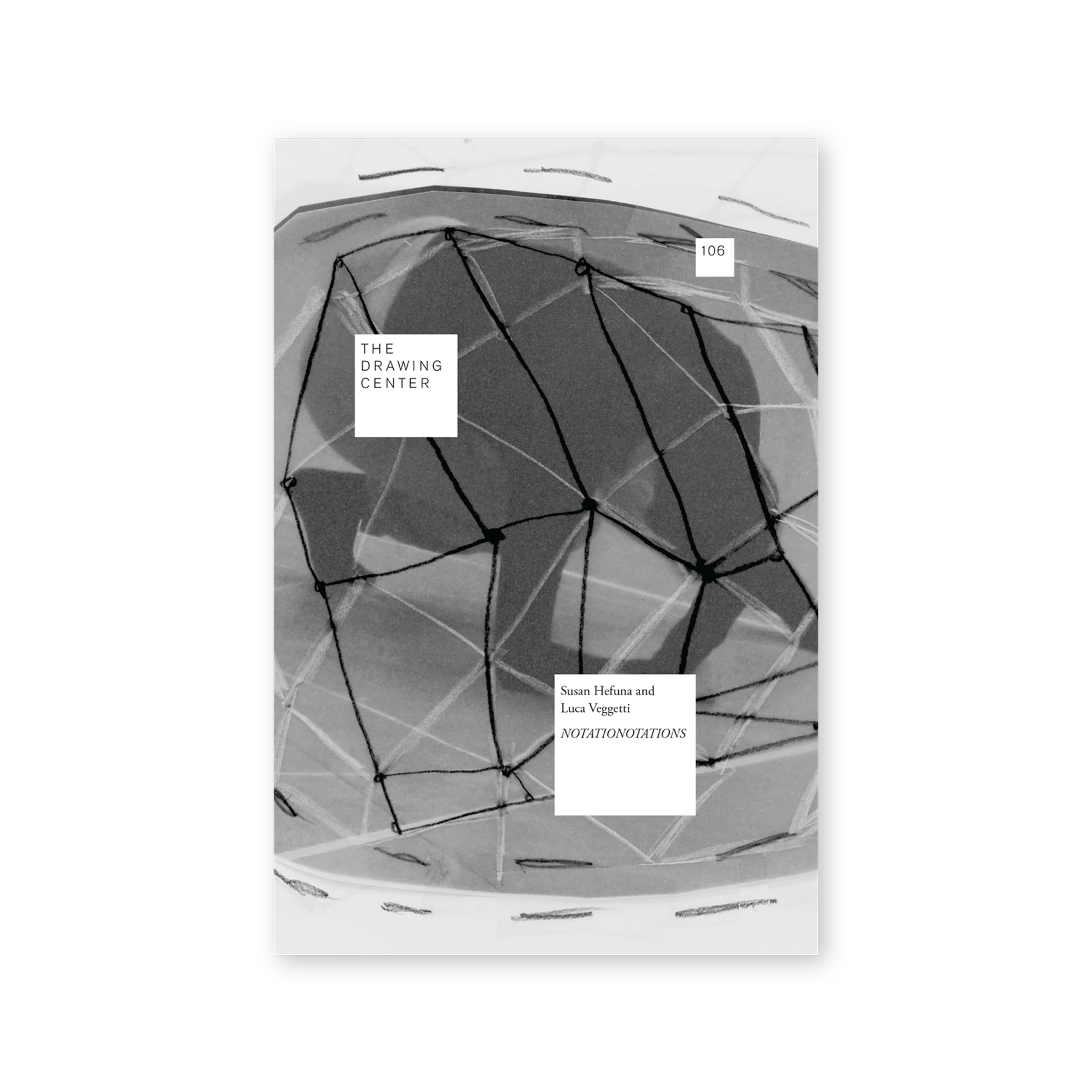 Front cover for "Susan Hefuna and Luca Veggetti: NOTATIONOTATIONS"