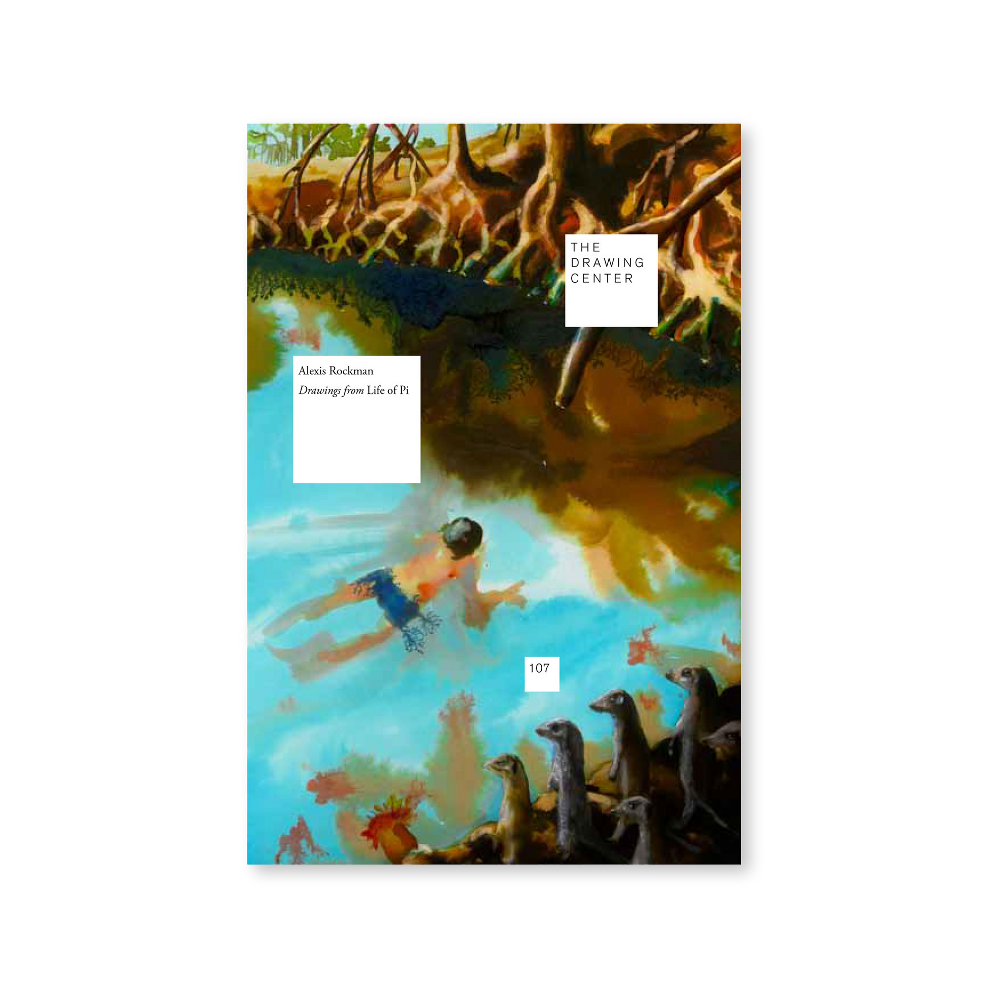 Front cover for "Alexis Rockman: Drawings from Life of Pi"