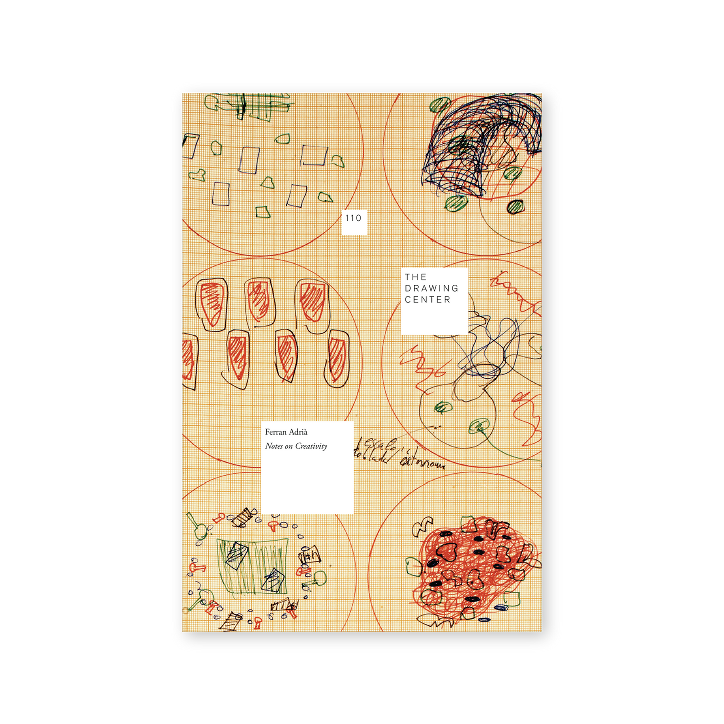Front cover for "Ferran Adrià: Notes on Creativity"