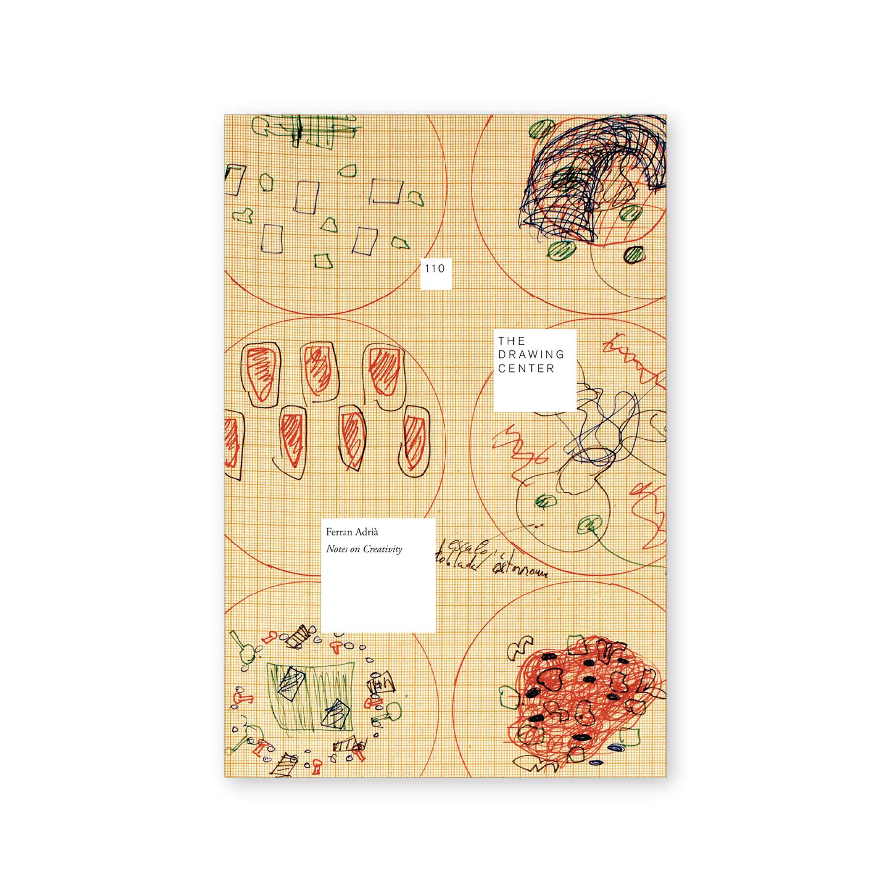 Front cover for "Ferran Adrià: Notes on Creativity"