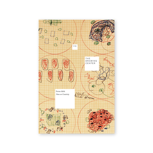 Front cover for "Ferran Adrià: Notes on Creativity"