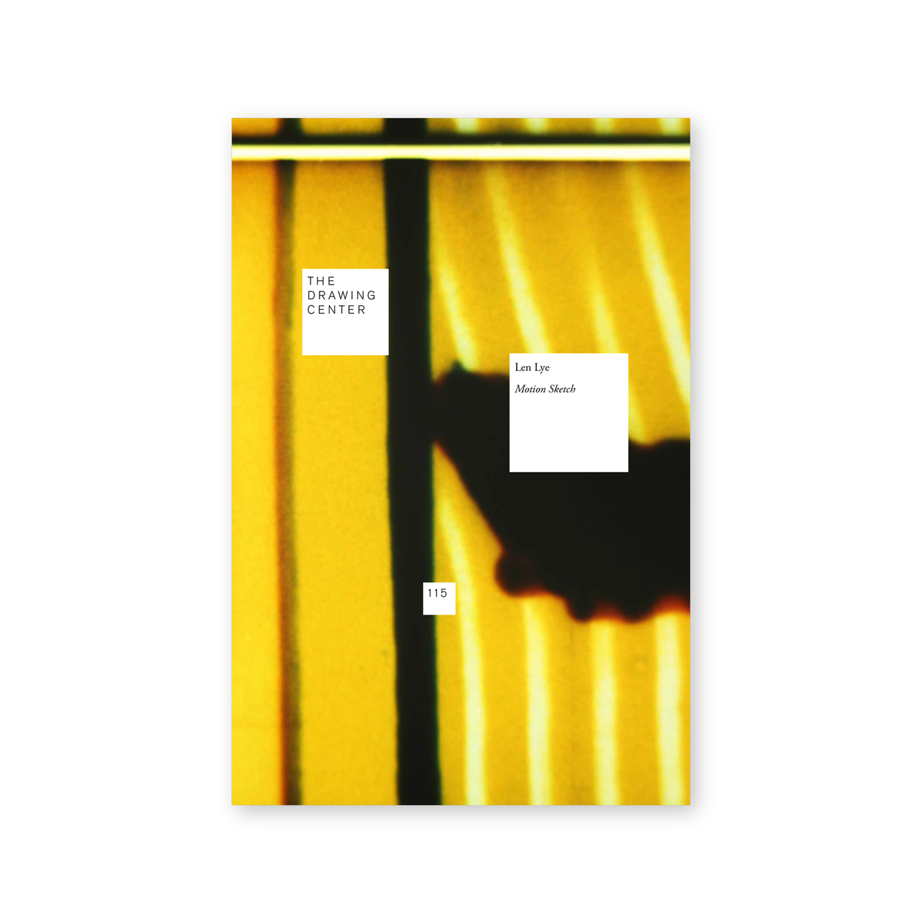 Front cover for "Len Lye: Motion Sketch"