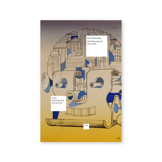 Front cover for "Xanti Schawinsky: Head Drawings and Faces of War"
