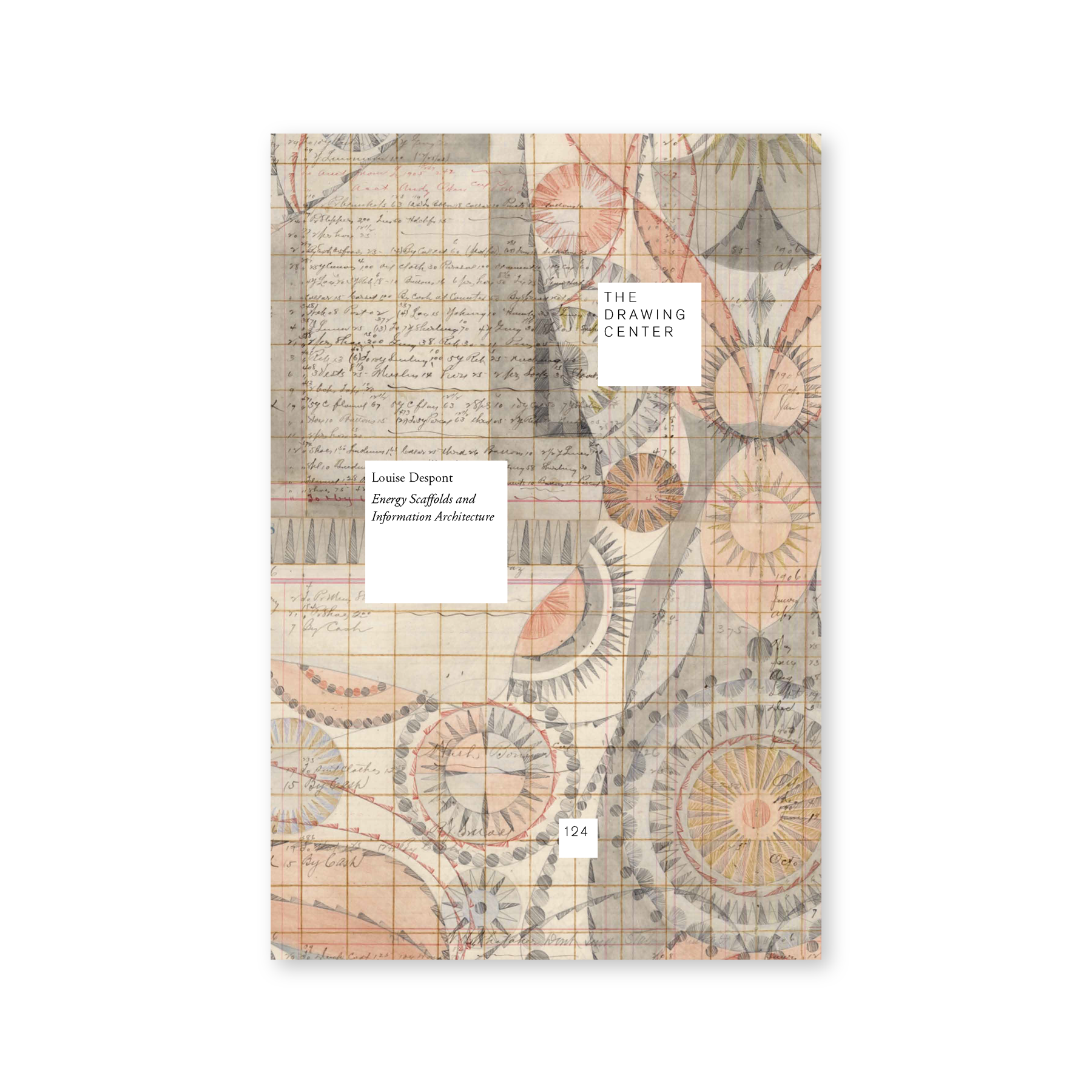 Front cover for "Louise Despont: Energy Scaffolds and Information Architecture"