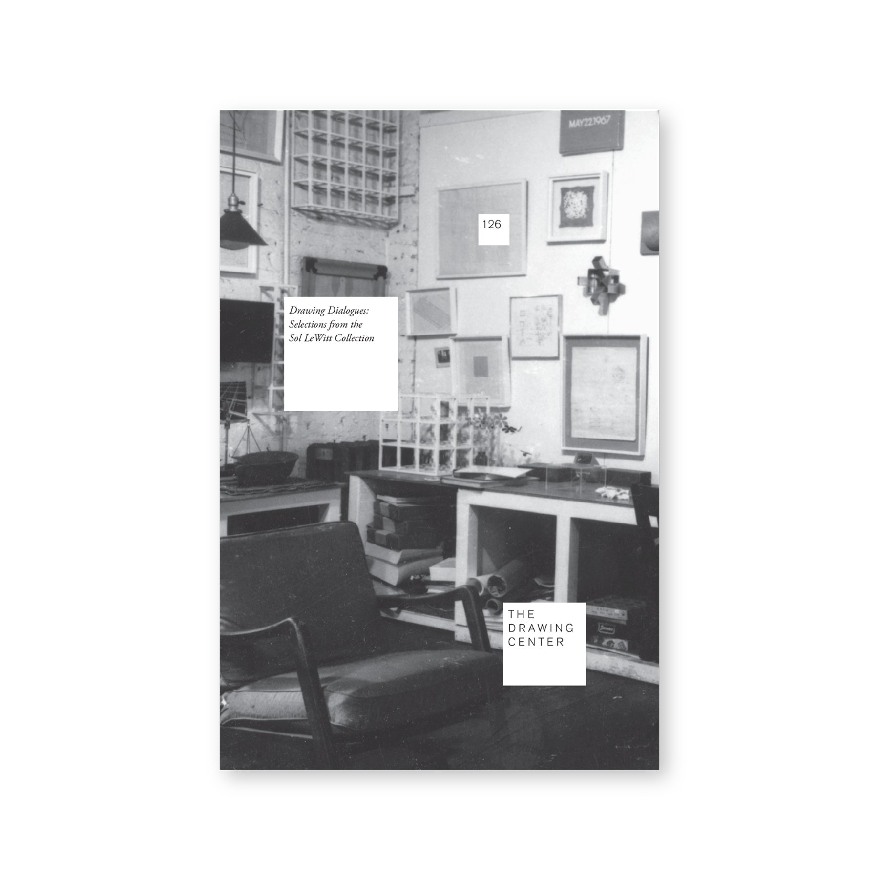 Front cover for "Drawing Dialogues: Selections from the Sol LeWitt Collection"