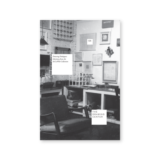Front cover for "Drawing Dialogues: Selections from the Sol LeWitt Collection"
