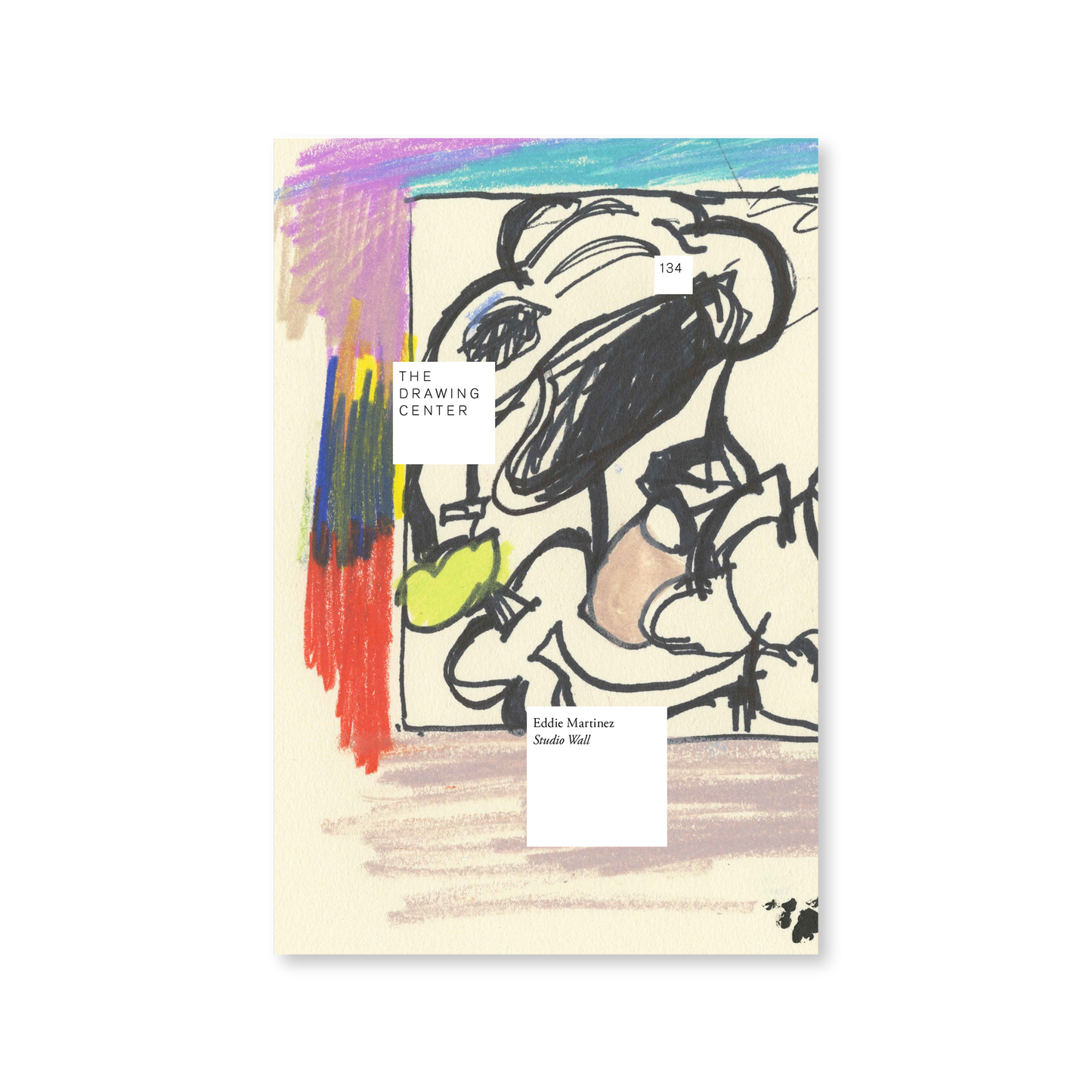 Front cover for "Eddie Martinez: Studio Wall"
