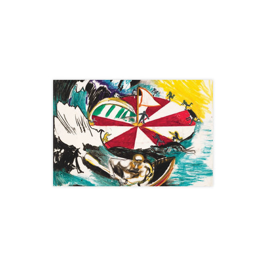 Ericka Beckman Power of the Spin Postcard