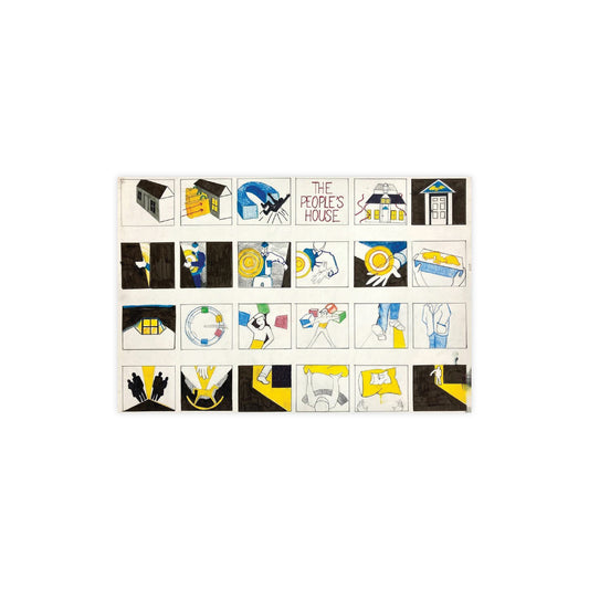 Ericka Beckman Out of Hand Storyboard Postcard