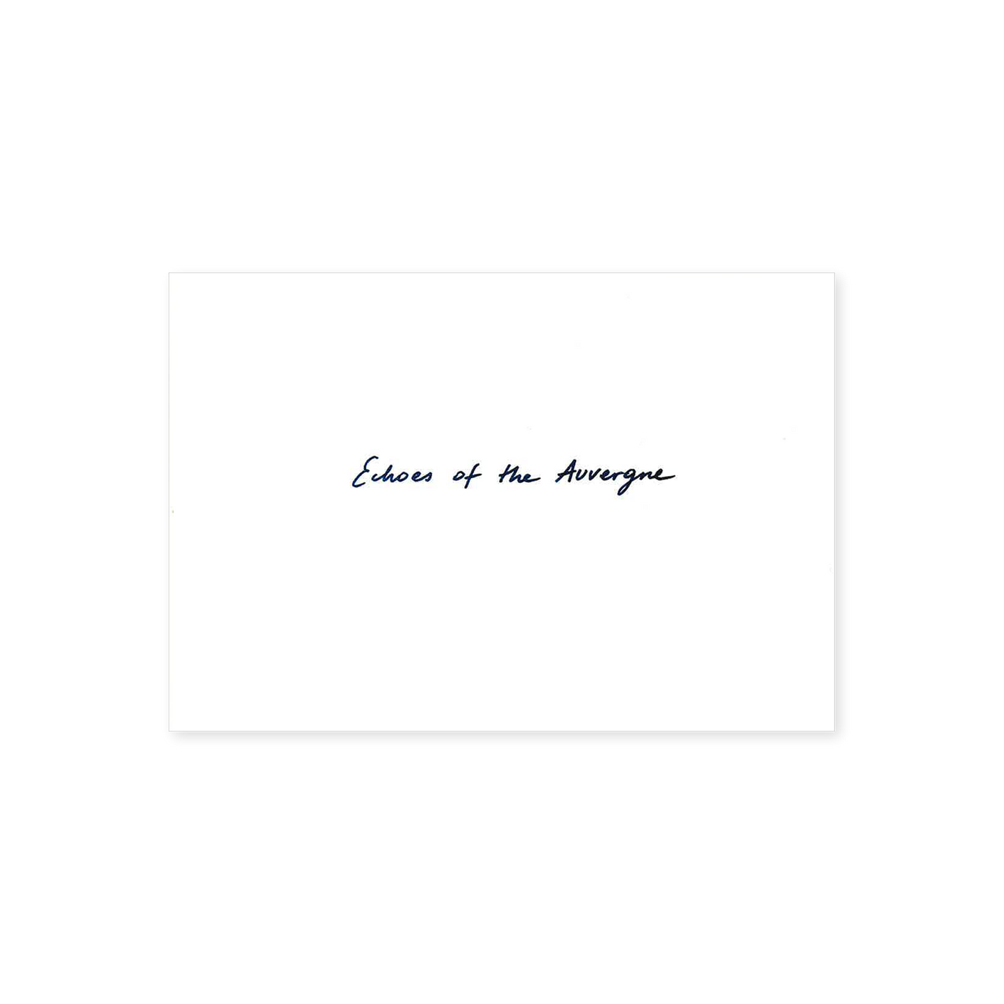 White book cover with italicized black text