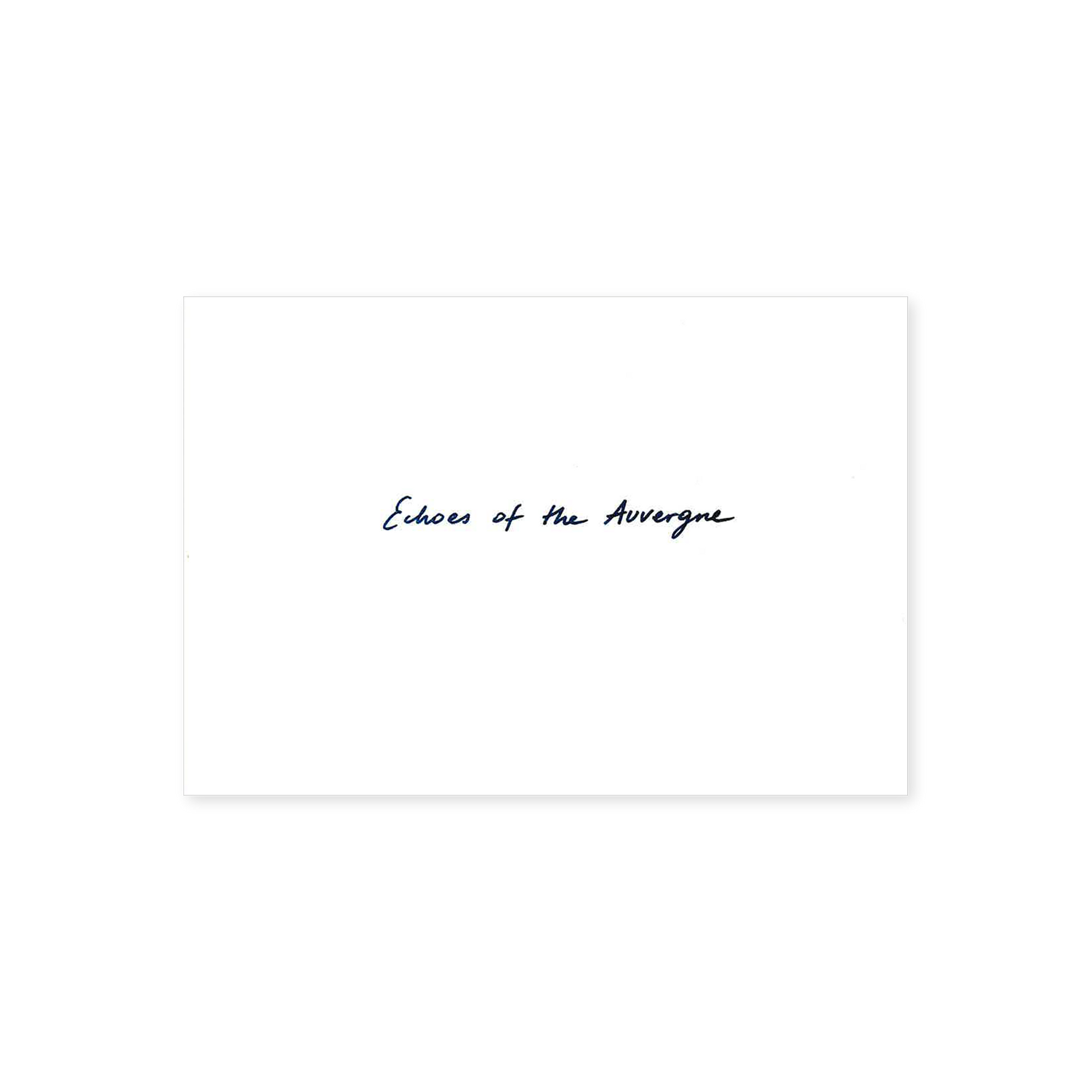 White book cover with italicized black text