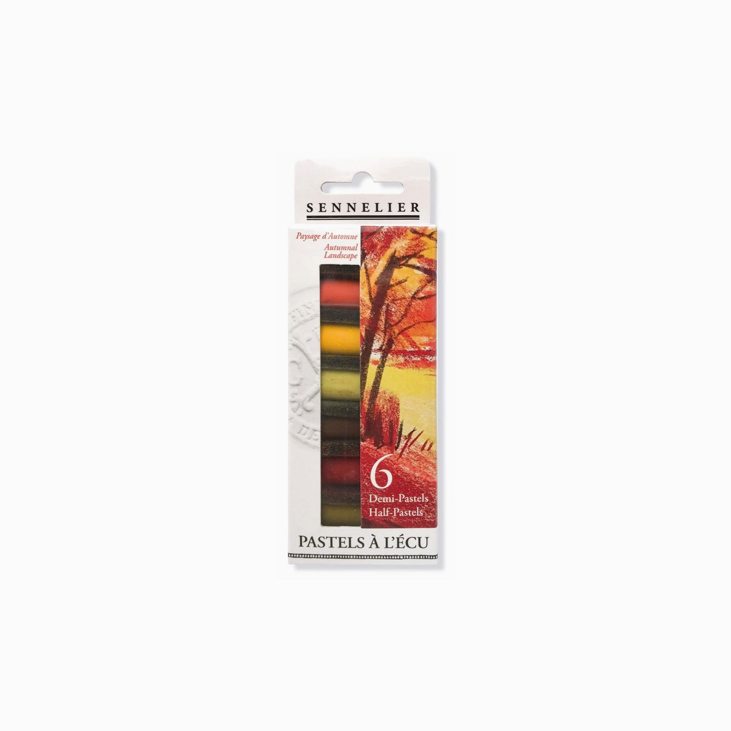 Sennelier Extra-Soft Half-Pastel 6-Stick Set