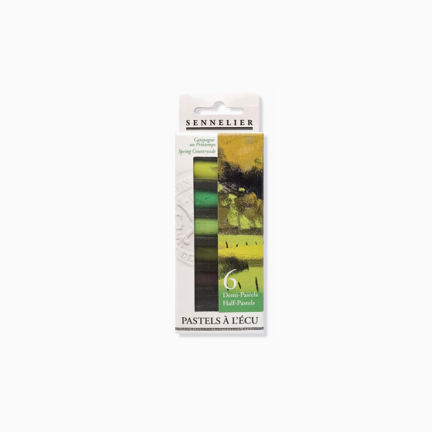 Sennelier Extra-Soft Half-Pastel 6-Stick Set