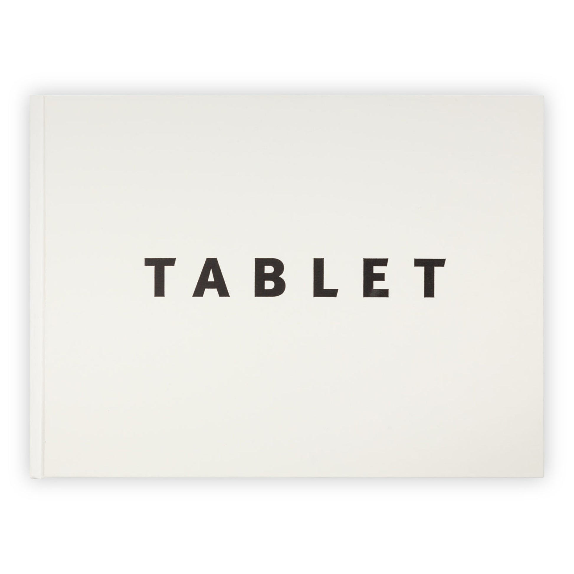 The front cover for "TABLET" by Ellsworth Kelly. 