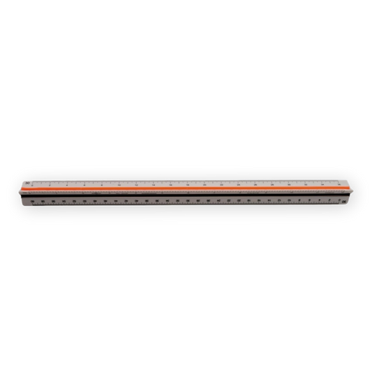 Tri-Scale 12in Ruler