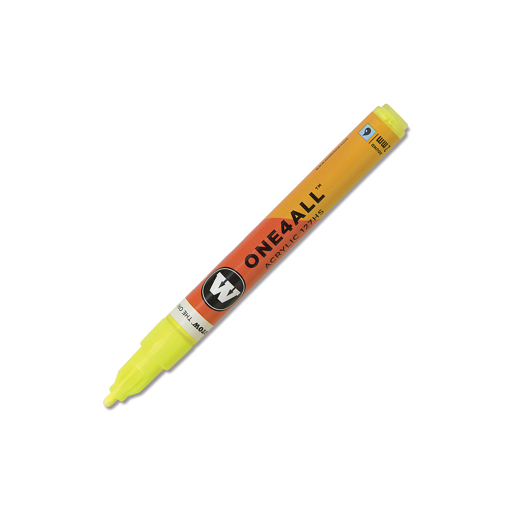 The yellow Molotow 127HS Marker