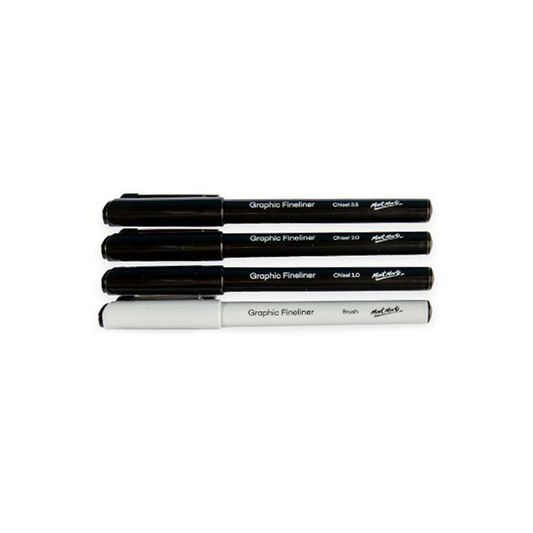 Brush & Chisel Technical Drawing Pens